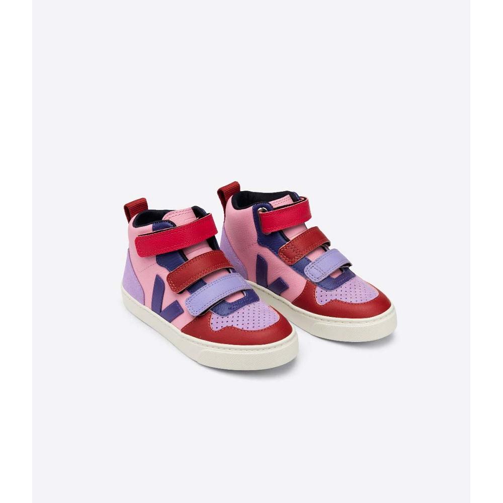 Veja V-10 MID CHROMEFREE Kids' Shoes Multicolor | NZ 743BEX